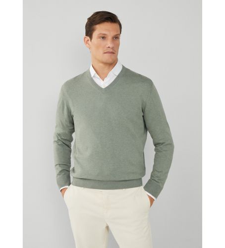 HM703086 Pull V en cachemire (S), Casuel, Coton, Manche longue - Hackett London - Modalova