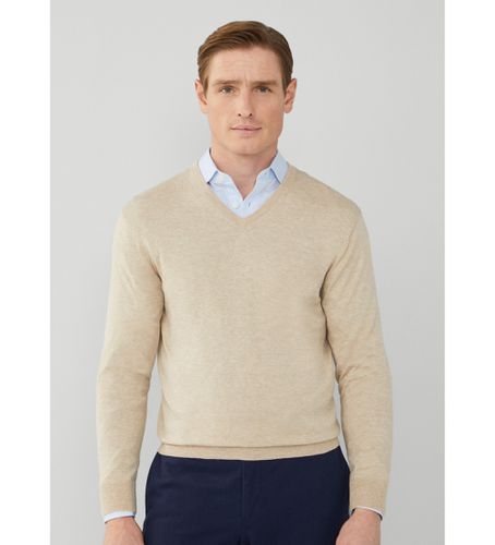 HM703086 Pull Cashmere V (S), Casuel, Coton, Manche longue - Hackett London - Modalova