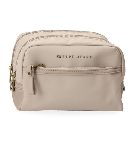 Unisex. 7924433 Trousse de toilette Morgan à deux compartiments beiges (OSFA), Casuel, Polyester - Pepe Jeans - Modalova