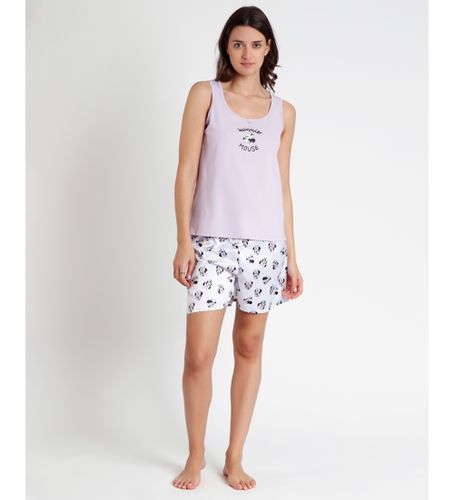 Pyjama sans manches Soft Minnie (S), Homewear, Violet, Coton, Sans manches / bretelles - Disney - Modalova