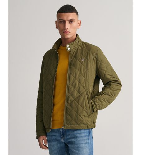 Veste matelassée Windcheater verte (S), Casuel, Polyester, Manche longue - Gant - Modalova