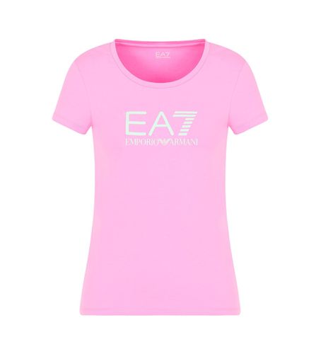 NTT66_TJFKZ T-shirt en coton stretch (L), Casuel, Manche courte - EA7 - Modalova