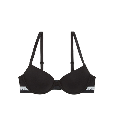 R227 Soutien-gorge push-up Iconic Logo (85B), Homewear, Coton - Emporio Armani - Modalova