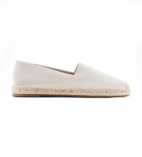 Unisex. XVSS07_XD396 Espadrilles avec broderie d'aigle (36), Tissu, Plat, Aucun, Casuel - Emporio Armani - Modalova