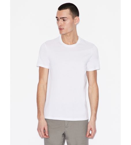 NZT74ZJA5Z1100 T-shirt basique (L), Casuel, Coton, Manche courte - Armani Exchange - Modalova