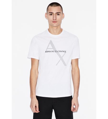 NZT76Z8H4Z1100 T-shirt en maille (XS), Casuel, Coton, Manche courte - Armani Exchange - Modalova