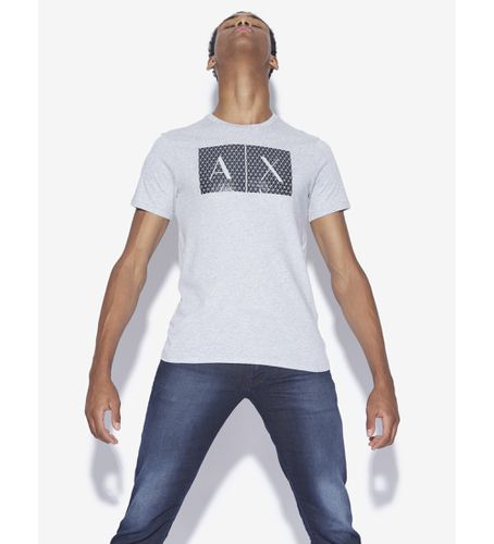 NZTCKZ8H4Z3929 T-shirt avec logo (M), Casuel, Coton, Manche courte - Armani Exchange - Modalova