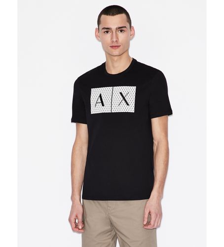 NZTCKZ8H4Z1200 T-shirt à carreaux (XXL), Casuel, Coton, Manche courte - Armani Exchange - Modalova