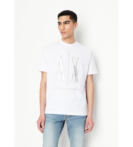 NZTPQZJH4Z1100 T-shirt Ax (L), Casuel, Coton, Manche courte - Armani Exchange - Modalova