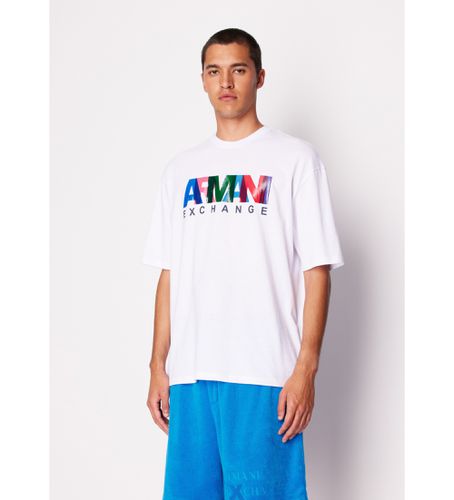 DZTKAZJH4Z1100 T-shirt à manches courtes (L), Casuel, Coton, Manche courte - Armani Exchange - Modalova