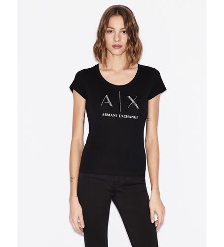 NYT83YJ16Z1200 T-shirt en pima (M), Casuel, Coton, Manche courte - Armani Exchange - Modalova