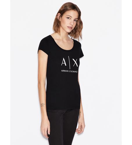 NYT70YJ16Z1200 T-shirt en pima (XS), Casuel, Coton, Manche courte - Armani Exchange - Modalova