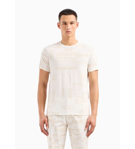 DZTHWZJ8EZ71AU T-shirt imprimé (L), Casuel, Coton, Manche courte, Manche longue - Armani Exchange - Modalova