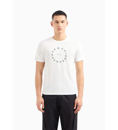 DZTBJZJ9TZ1116 T-shirt Circle (L), Casuel, Coton, Manche courte - Armani Exchange - Modalova