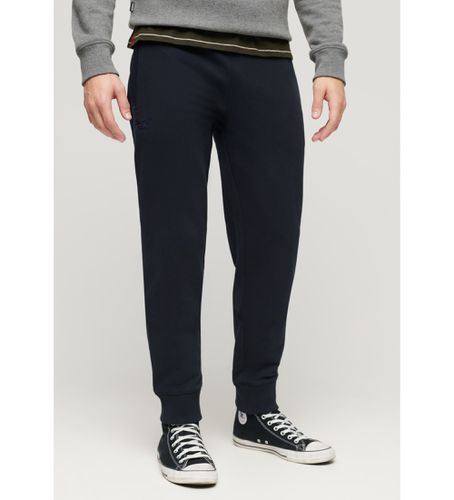 M7011110A Pantalon de jogging avec logo Essential (S), Casuel, Coton, Marine - Superdry - Modalova