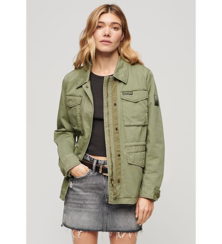 W5011671A Veste militaire M65 verte (S), Casuel, Coton, Manche longue - Superdry - Modalova