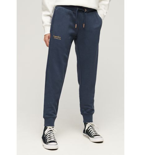 W7011039A Pantalon de jogging avec logo Essential (XXS), Casuel, Coton, Marine - Superdry - Modalova