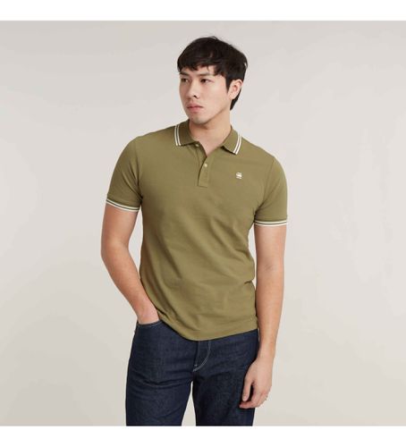 D17127-5864-6057 Polo Dunda Slim Stripe (XXS), Casuel, Manche courte, Le coton biologique, Durable - G-Star - Modalova