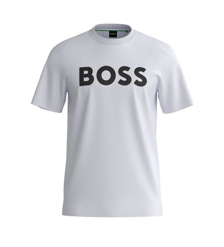 T-shirt coupe régulière (XS), Casuel, Coton, Manche courte - BOSS - Modalova