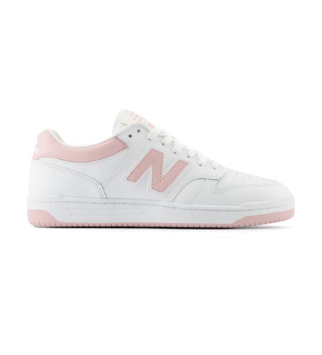 BB480LV1 Baskets en cuir 480 , (40), Plat, Lacets, Casuel - New Balance - Modalova