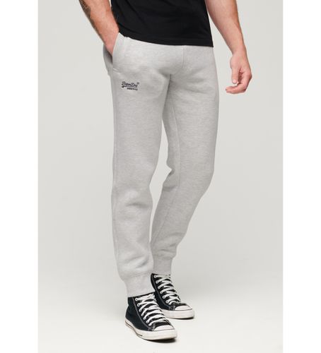 M7011032A Pantalon de jogging avec logo Essential (XL), Casuel, Gris, Coton - Superdry - Modalova