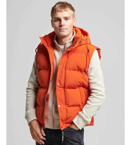 M5011708A Gilet matelassé à capuche Everest (S), Casuel, Durable, Nylon recyclé - Superdry - Modalova