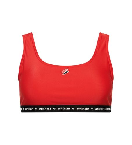 W3010295A Top stretch avec micrologo Code (6 UK = XXS), Sport, Polister recyclé, Durable - Superdry - Modalova