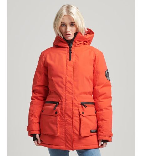 W5011596A Parka matelassée City (XS), Rouge, Casuel, Polyester - Superdry - Modalova