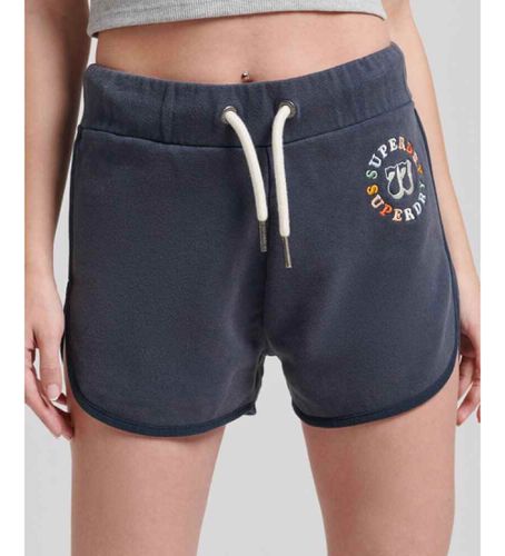 W7110371A Short Rainbow (XXS), Casuel, Sport, Coton, Marine - Superdry - Modalova