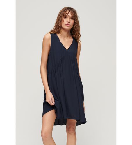 W8011618A Robe sans manches avec volume (XS), Casuel, Viscose, Sans manches / bretelles - Superdry - Modalova