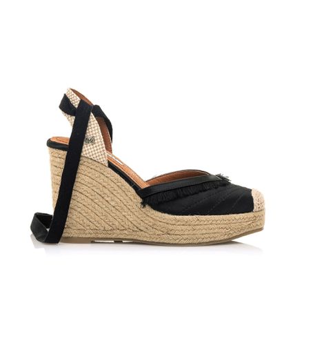 Sandales 68309 -Hauteur 7cm wedge (37), Tissu, 5 à 8 cm, Lacets, Casuel - Mariamare - Modalova