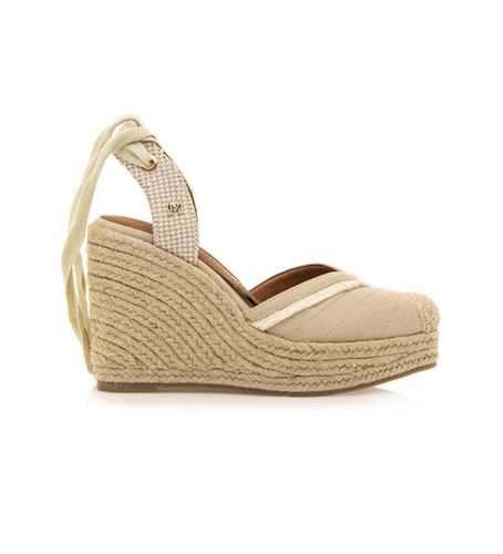 Sandales 68309 -Hauteur 7cm wedge (37), Tissu, 5 à 8 cm, Lacets, Casuel - Mariamare - Modalova