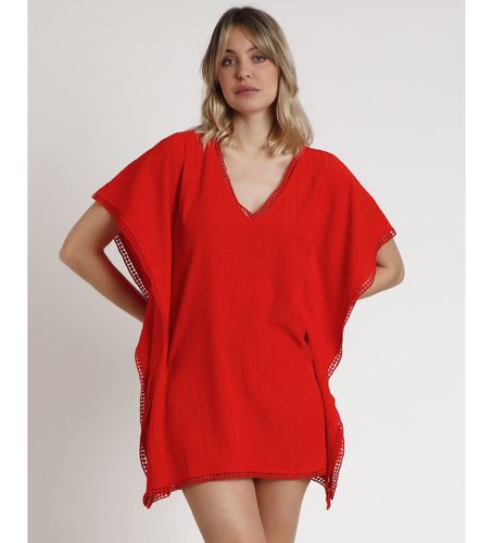 Robe caftan Hawaï (S), Casuel, Coton, Manche courte - Admas - Modalova