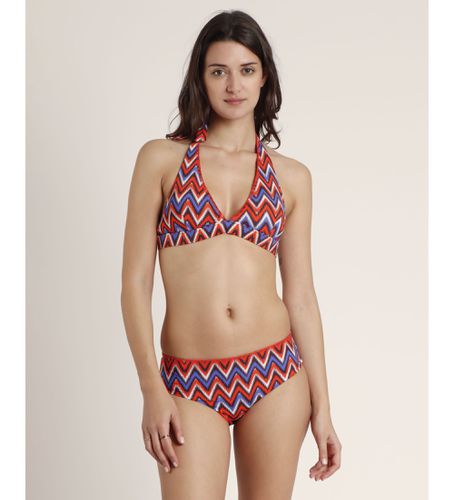 Bikini dos nu Vagues ethniques (S), Beachwear, Polyamide - Admas - Modalova