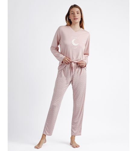 Pyjama manches longues Everyday (L), Homewear, Rose, Polyester, Manche longue - Admas - Modalova