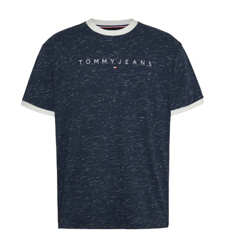 DM0DM19199 T-shirt avec passepoils contrastés et logo (L), Casuel, Coton, Manche courte - Tommy Jeans - Modalova