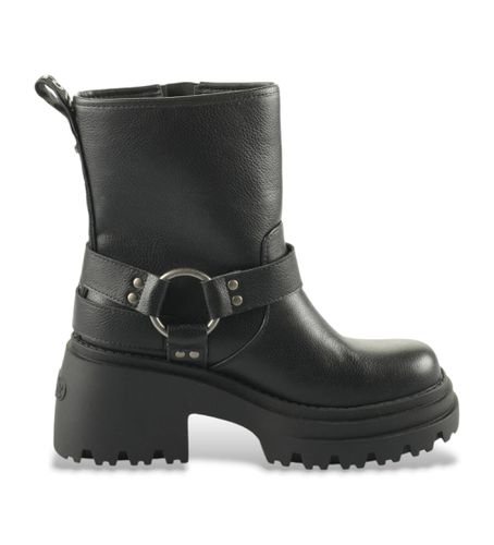 Bravr Biker bottines en cuir (36), 3 à 5 cm, Fermeture éclair, Casuel - Buffalo - Modalova