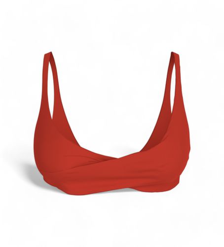 KW0KW02642 Top de bikini torsadé structuré (L), Beachwear, Nylon recyclé - Calvin Klein - Modalova