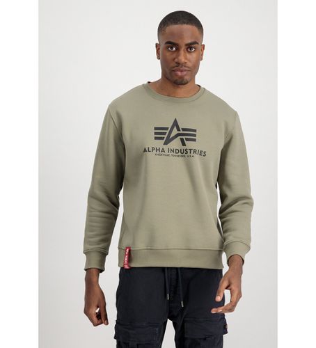 Sweatshirt Basic (S), Casuel, Coton, Manche longue - ALPHA INDUSTRIES - Modalova