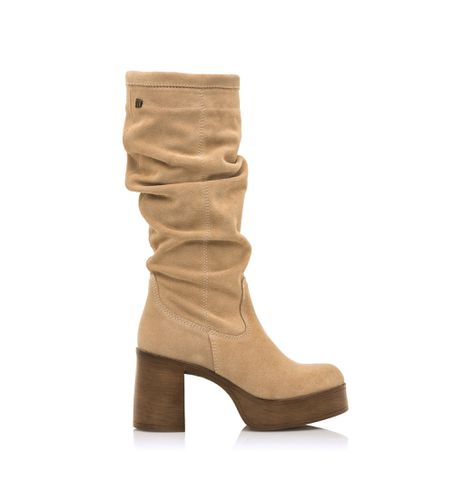 Bottes en cuir des années 60 - Hauteur du talon 8cm (41), 5 à 8 cm, Fermeture éclair, Casuel - MTNG - Modalova