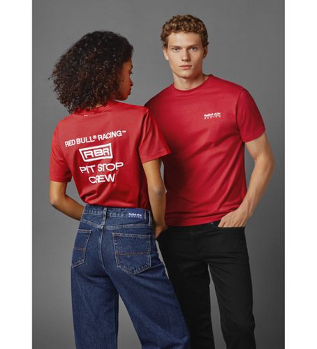 Bull Racing x Pepe Jeans unisex. RU500003 Rbr Pit Stop Crew (S), Casuel, Coton, Manche courte - Red Bull Racing x Pepe Jeans - Modalova