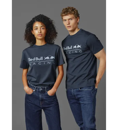 Bull Racing x Pepe Jeans unisex. RU500005 T-shirt Rbr Logo Driver (S), Casuel, Coton, Manche courte, Marine - Red Bull Racing x Pepe Jeans - Modalova