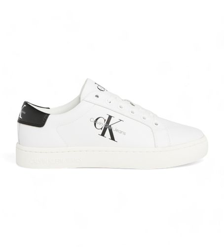 YW0YW01269 Baskets en cuir avec logo (36), Plat, Lacets, Casuel - Calvin Klein Jeans - Modalova