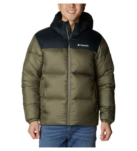 Veste matelassée à capuche Puffect II verte (L), Casuel, Polyester, Manche longue - Columbia - Modalova