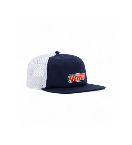 Unisex. VN000HSHLKZ1 Casquette Retro Unstructured Trucker Cap (OSFA), Casuel, Polyester, Marine - Vans - Modalova