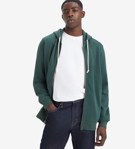 Sweat à capuche avec fermeture éclair Original (M), Casuel, Vert, Coton - Levi's - Modalova