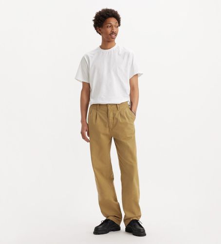 A9211-0006 XX Chino Pantalon droit plissé coupe ample (30/32), Marron, Casuel, Coton - Levi's - Modalova