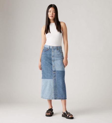 OF-0000 Jupe midi avec boutons bleus (29), Casuel, Coton, Denim - Levi's - Modalova