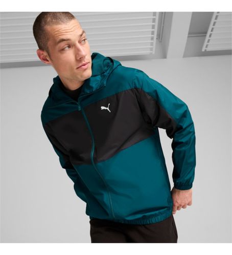 Veste respirante doublée de maille verte (S), Casuel, Polister recyclé, Durable - Puma - Modalova