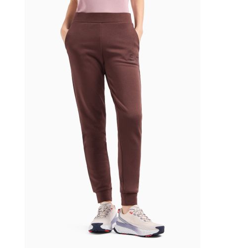 DTP67_TJDOZ Pantalon de la série Logo Mélange (L), Marron, Casuel, Sport, Coton, Multisport - EA7 - Modalova